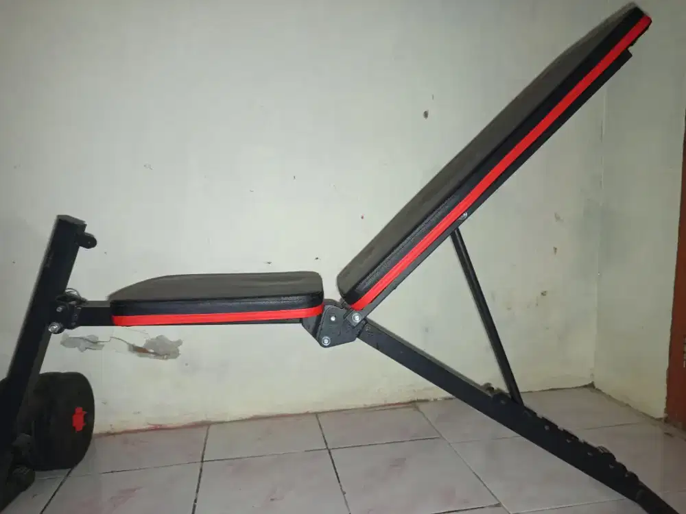 kursi gym kuat di pake untuk dumbel