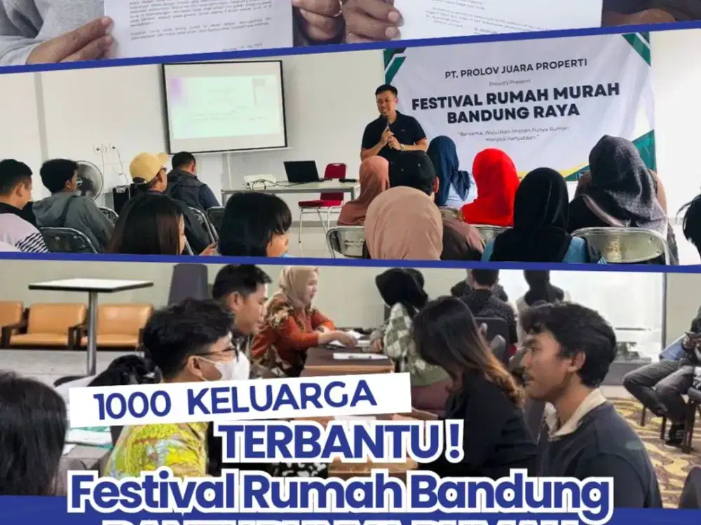 FESTIVAL RUMAH SUBSIDI BOOKING 500/DP NOL