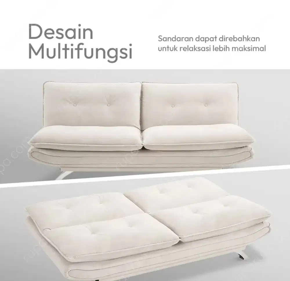 sofa bed ozzie cream