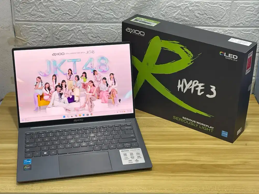 Laptop Axioo Hype R3 OLED Core i3- Gen 12 RAM 24GB DDR5/ SSD 256GB