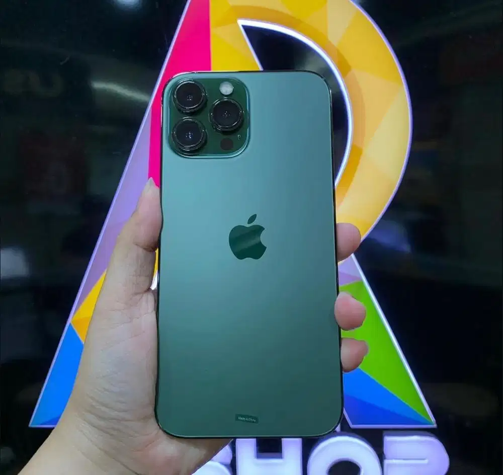 iPhone 13 Pro Max 512GB Garansi Resmi iBox Alphine Green Battery 83%