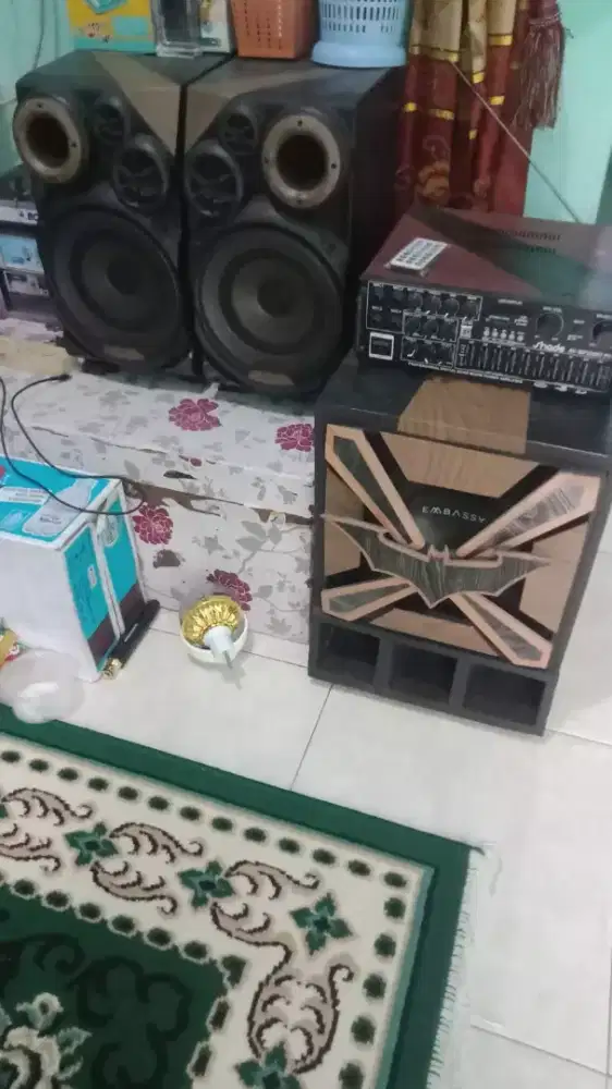 Rakitan speaker aktif bluetooth USB radio