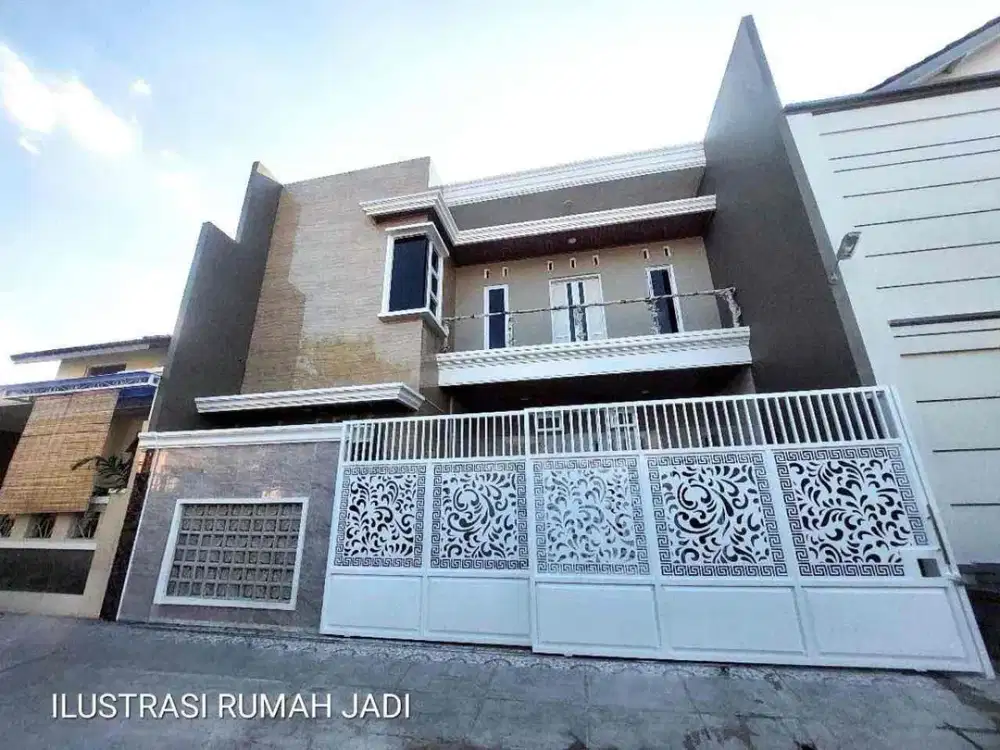 Rumah Mewah 2lt Proses Bangun Dekat Solo