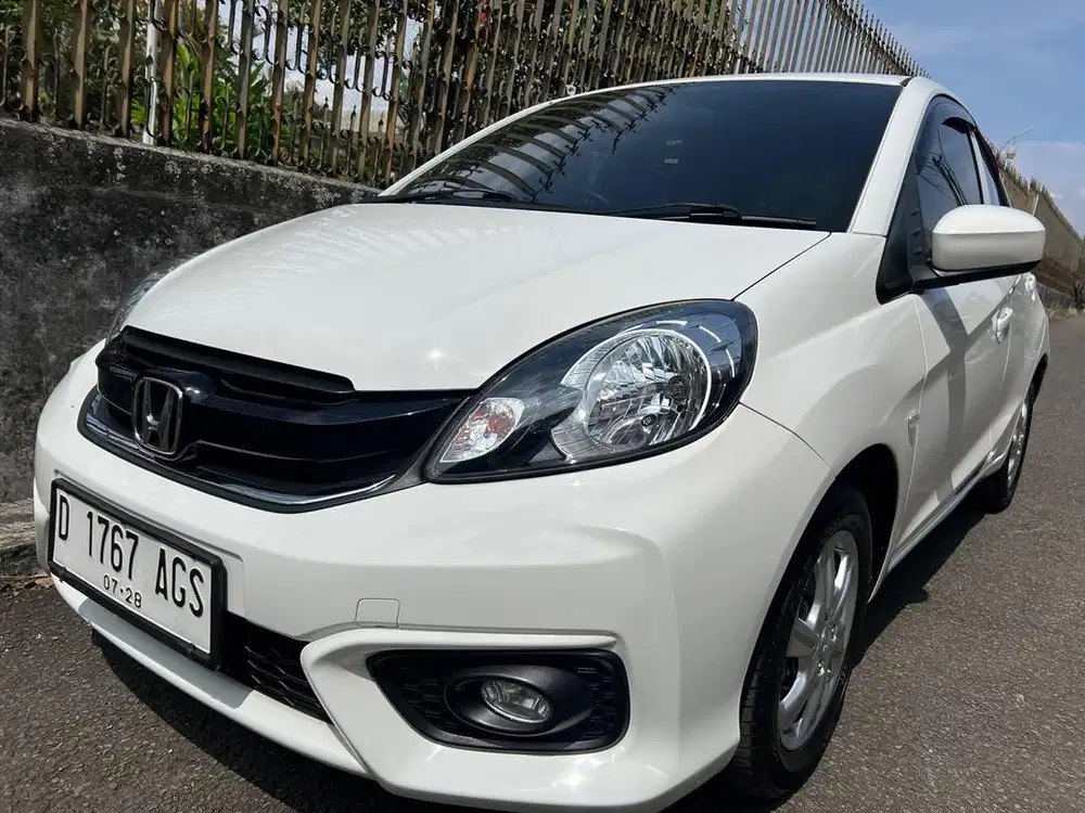 Brio E CVT 2018 KM 57rb! Putih Antik 1tgn