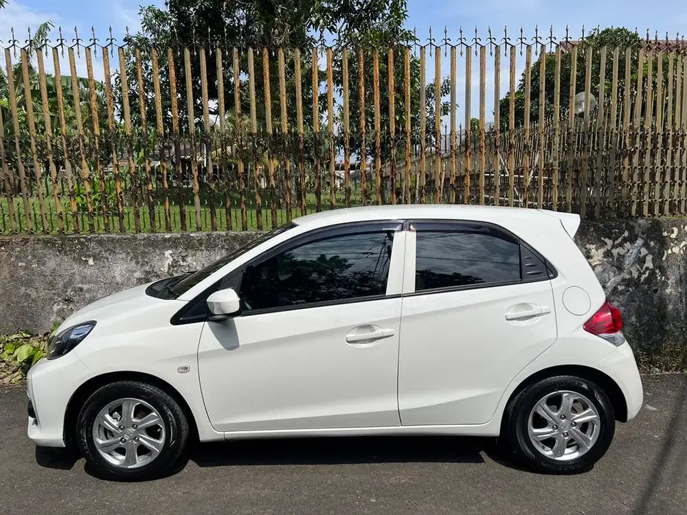 Brio E AT 2018 KM 57rb! Putih Antik 1tgn