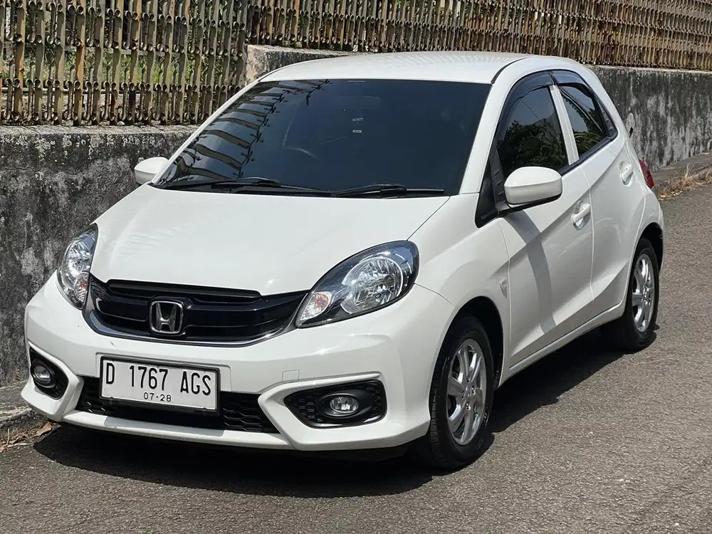 Brio E AT 2018 KM 57rb! Putih Antik 1tgn