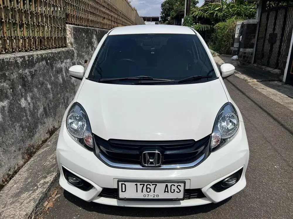 Brio E AT 2018 KM 57rb! Putih Antik 1tgn