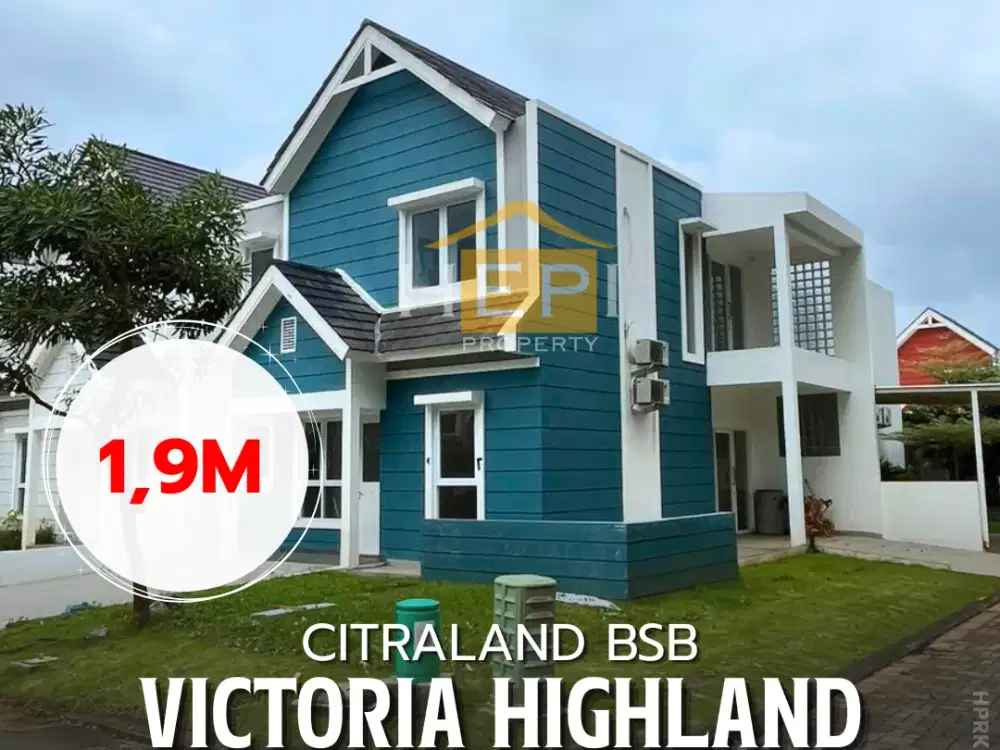 Dijual Rumah di Victoria Highland BSB Semarang