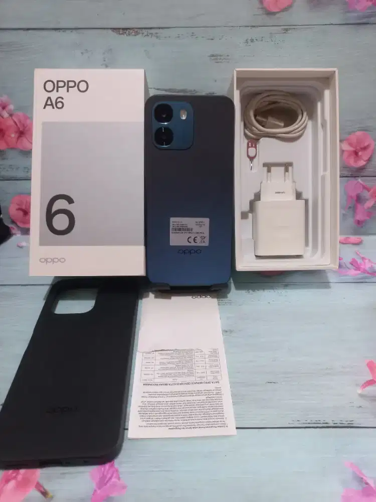 DIJUAL HP OPPO A6 NFC RESMI SPEK 6/256 FULLSET GARANSI 3/1 2027