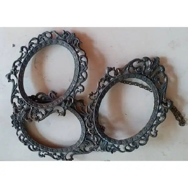 1 set Antik  Art Nouveau Italiaan Photo lijst / Pigora ornamen bunga k