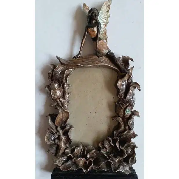 Antik Art Nouveau Europe Photo lijst / Pigora berornamen bunga malaika