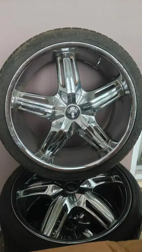 Velg Dub Chrome ring 20