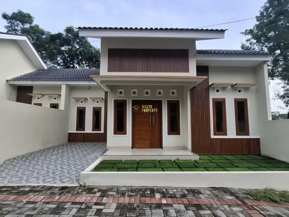 RUMAH MURAH DALAM CLUSTER, LINGKUNGAN AMAN DI PURWOMARTANI