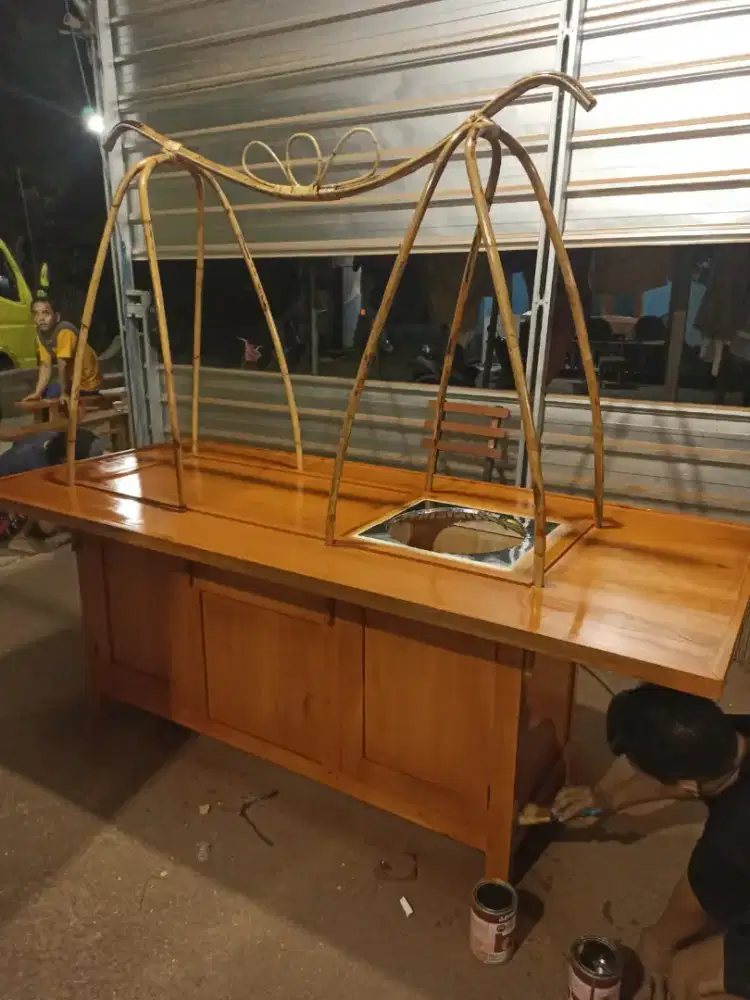 Gerobak Angkringan jg Melayani Pesanan Grobak Bakso Mie Bubur Sate dlL