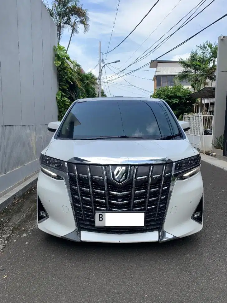 TOYOTA ALPHARD 2.5 G ATPM TAHUN 2018