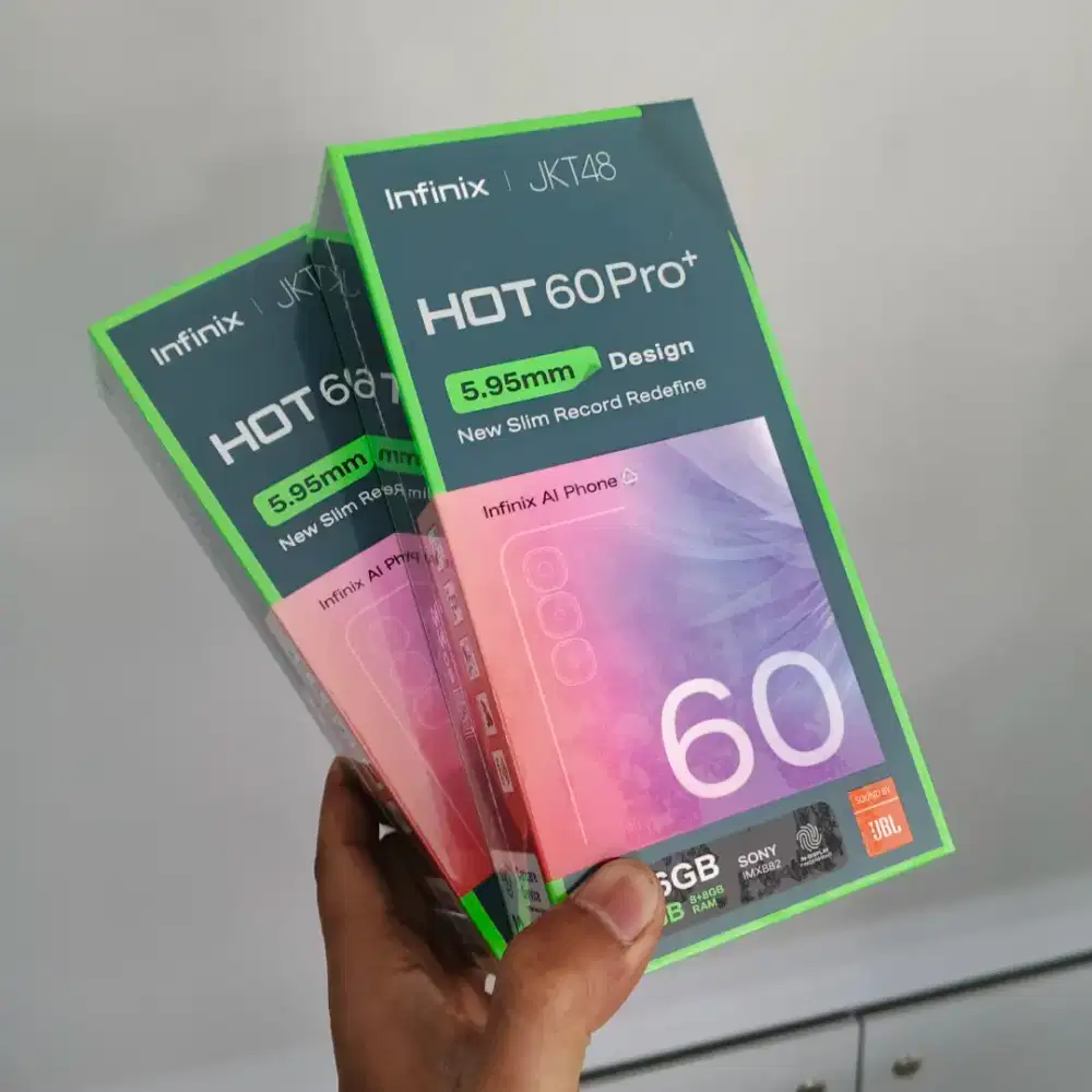INFINIX HOT 60 PRO+ 8/256 GB Original Garansi Resmi