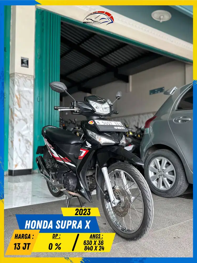 HONDA SUPRA X 2023 MURAH BERKUALITAS MASZEHH HIKMAH MOTOR KEPUH