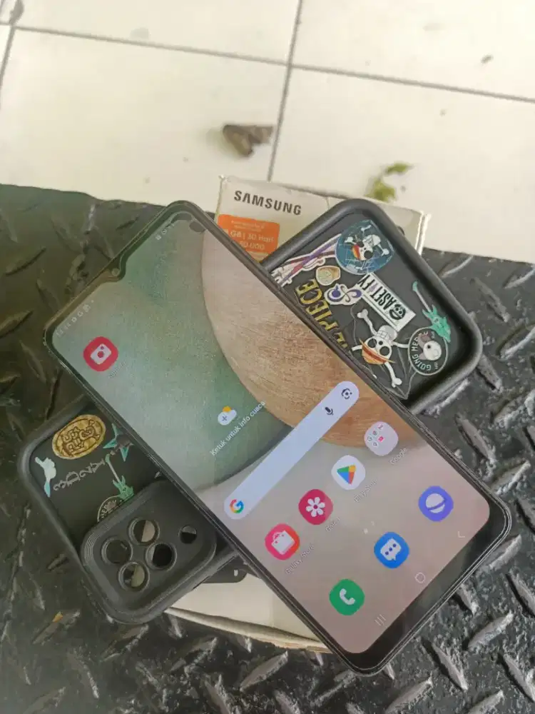 samsung A12 ram 6/128 minus wifi only sm ada tompel hp sm dus aja