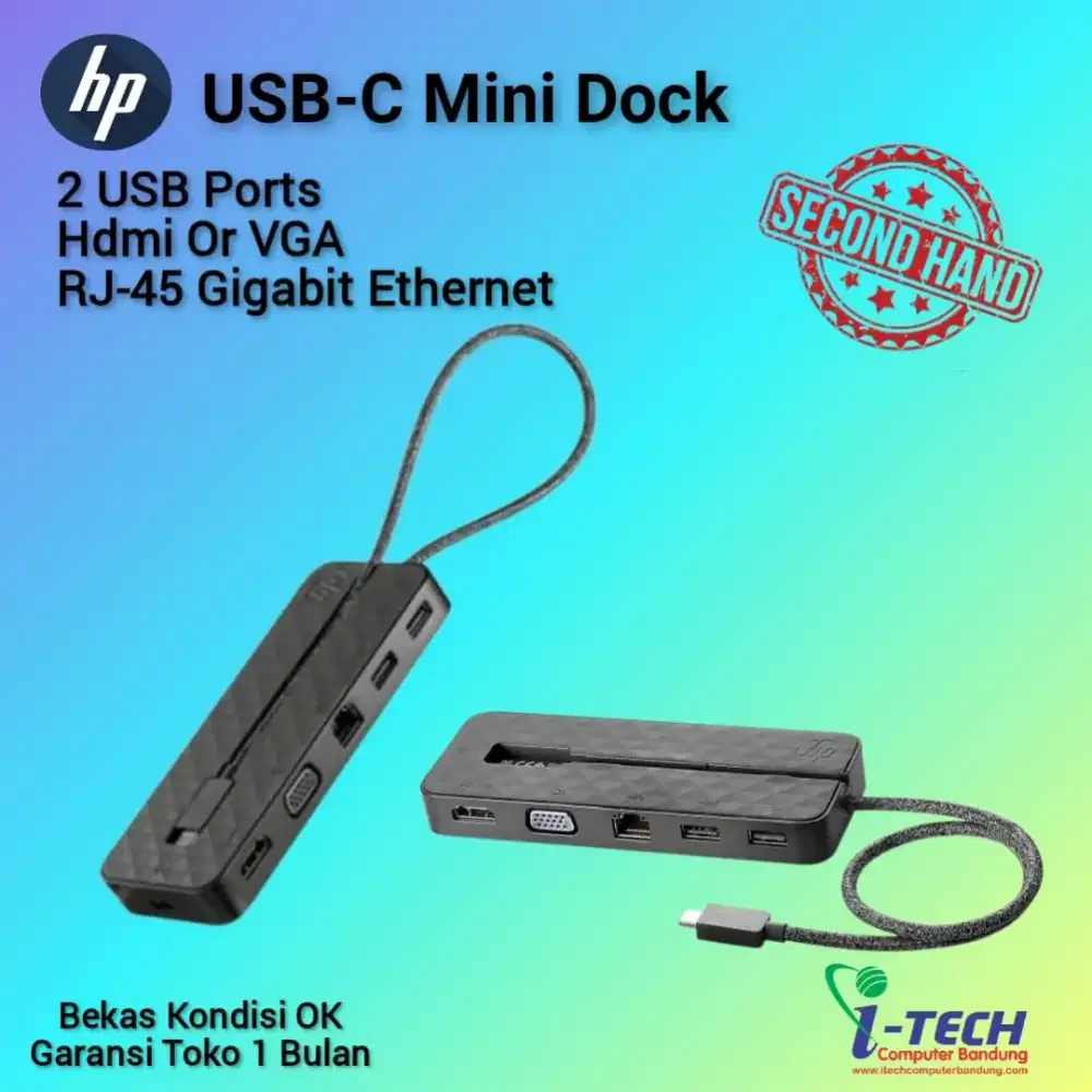 HP USB-C MINI DOCK HUB