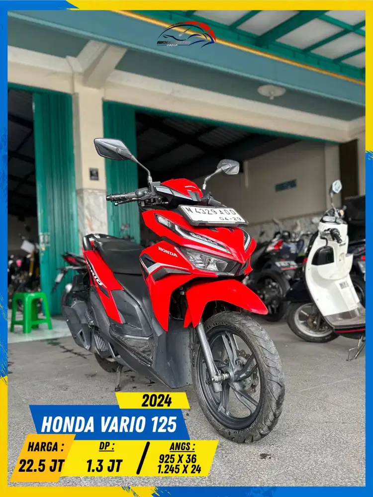 HONDA VARIO 125 2024 MURAH CIAMIK MASZEHH HIKMAH MOTOR KEPUH