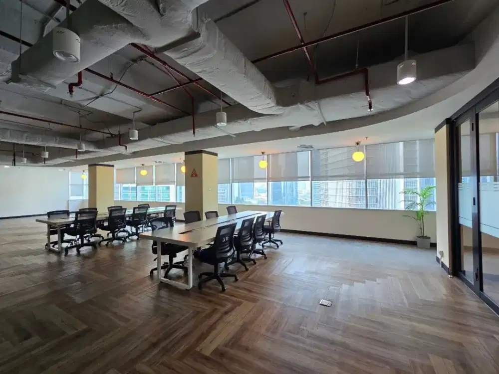 Sewa Kantor Menara Caraka Furnished 435 sqm