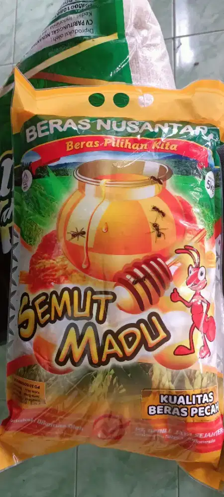 beras semut madu kemasan 5kg