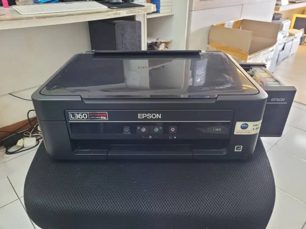 PRINTER EPSON L360 PRINT SCAN COPY NORMAL, NOZZEL FULL SIAP PAKAI