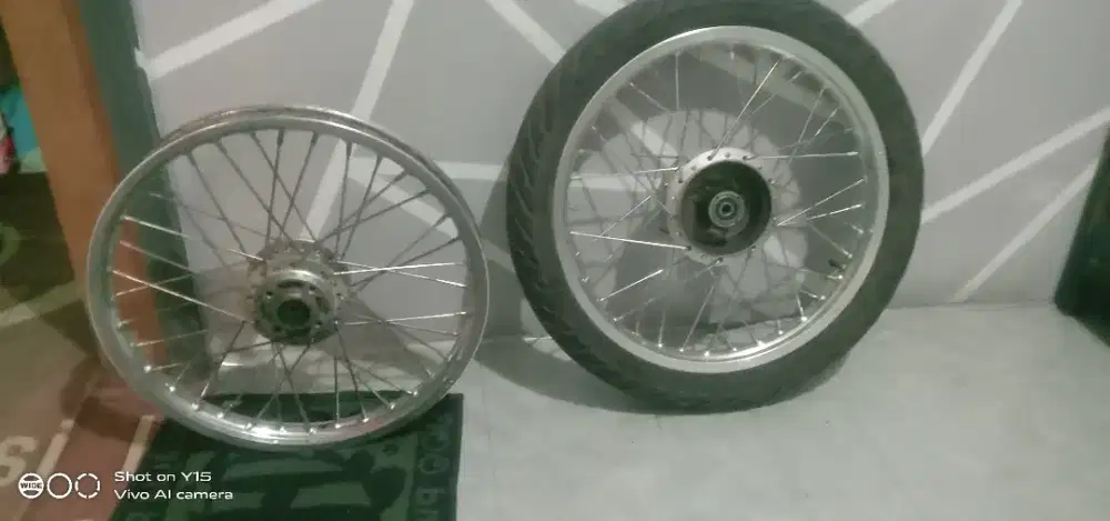 Velg TK Bright Ukuran 1.40 - 1.60 Untuk Keluarga Bebek Suzuki