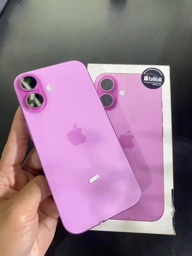 Iphone 16 128GB Second Like New Pink