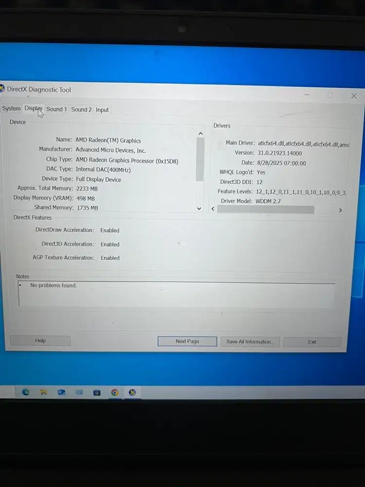 Laptop DELL VOSTRO 3405