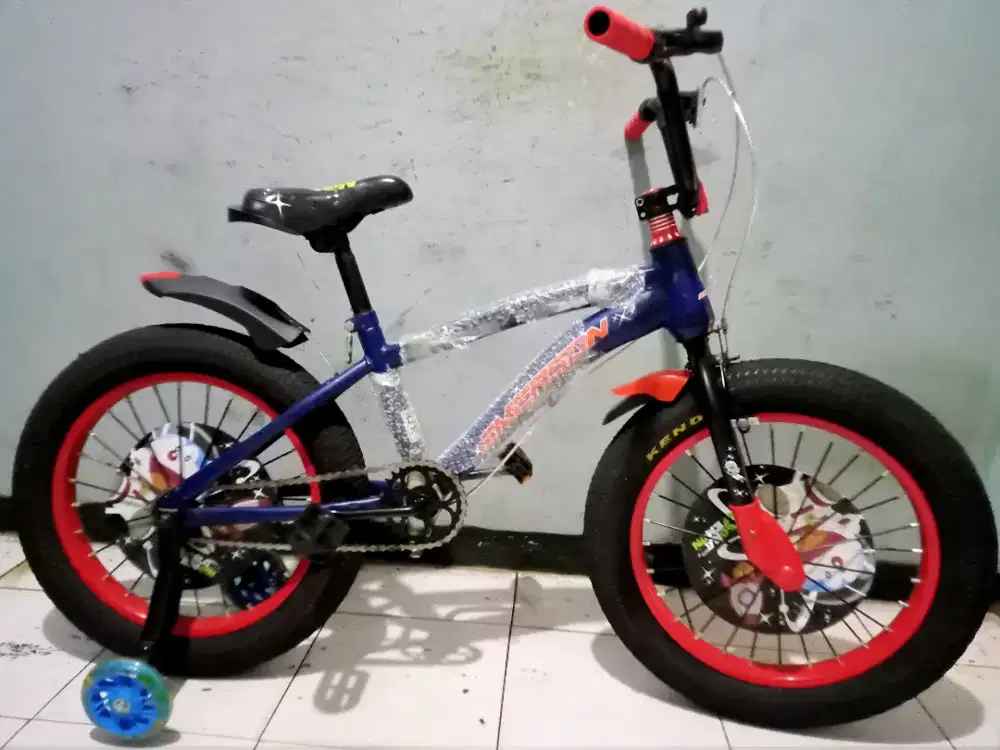 Dijual sepeda BMX EMERSON anak barang baru bagus ban gede jumbo bagus