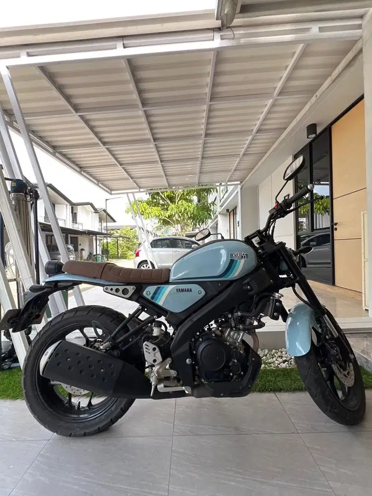 Yamaha XSR 150 2023 Pembelian 2024 Hanya 4000 an km. Jarang Dipakai.
