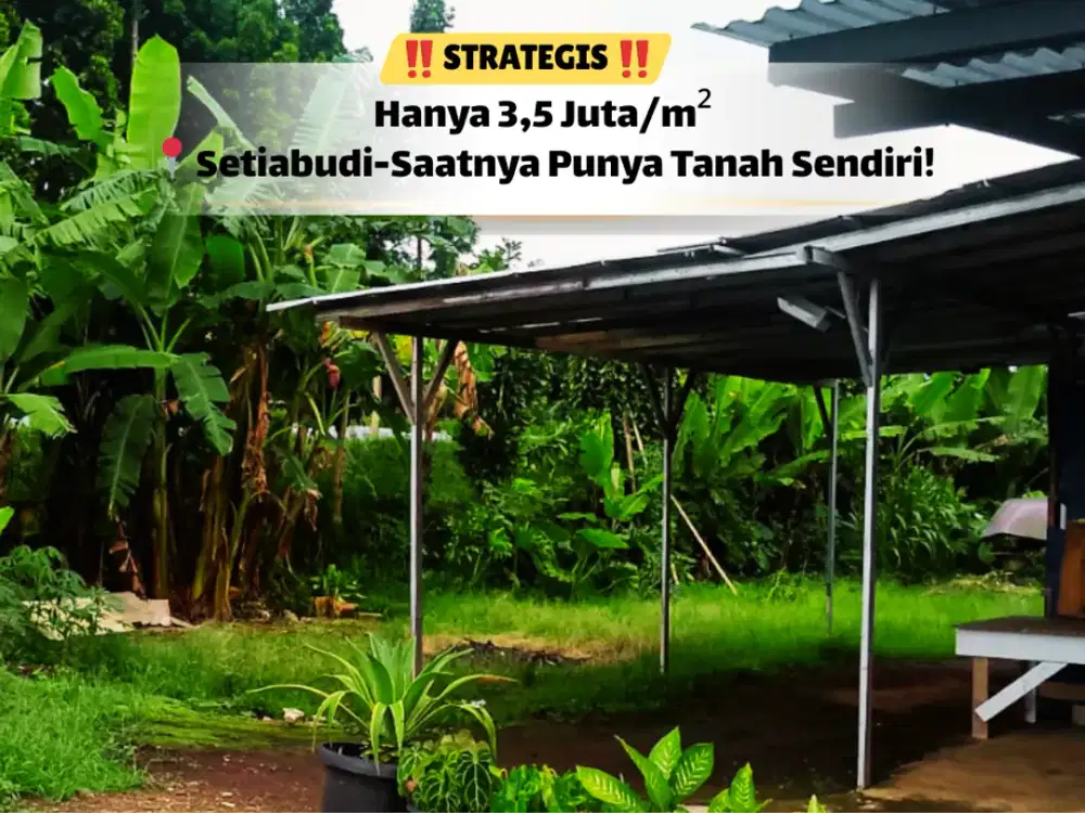 Tanah Ideal 342m² Area Strategis Sayap Setiabudi – Siap Bangun