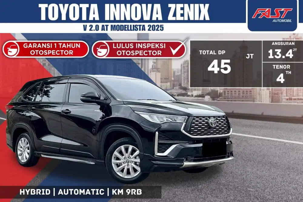 TOYOTA INNOVA ZENIX V HYBRID MODELLISTA 2025 AT 2.0 LOW KM.9RB PJK PJG