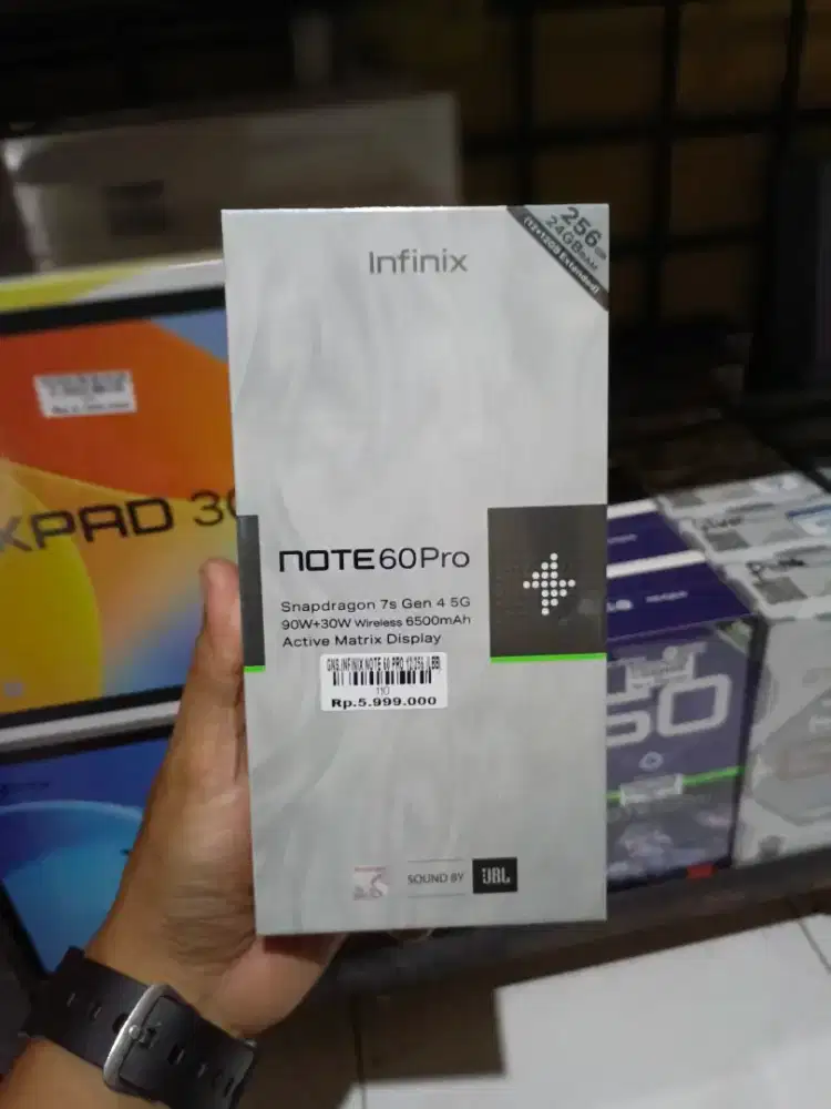 INFINIX NOTE 60 PRO 5G+ 24/256GB 'ATLANTIS DAHSYAT'