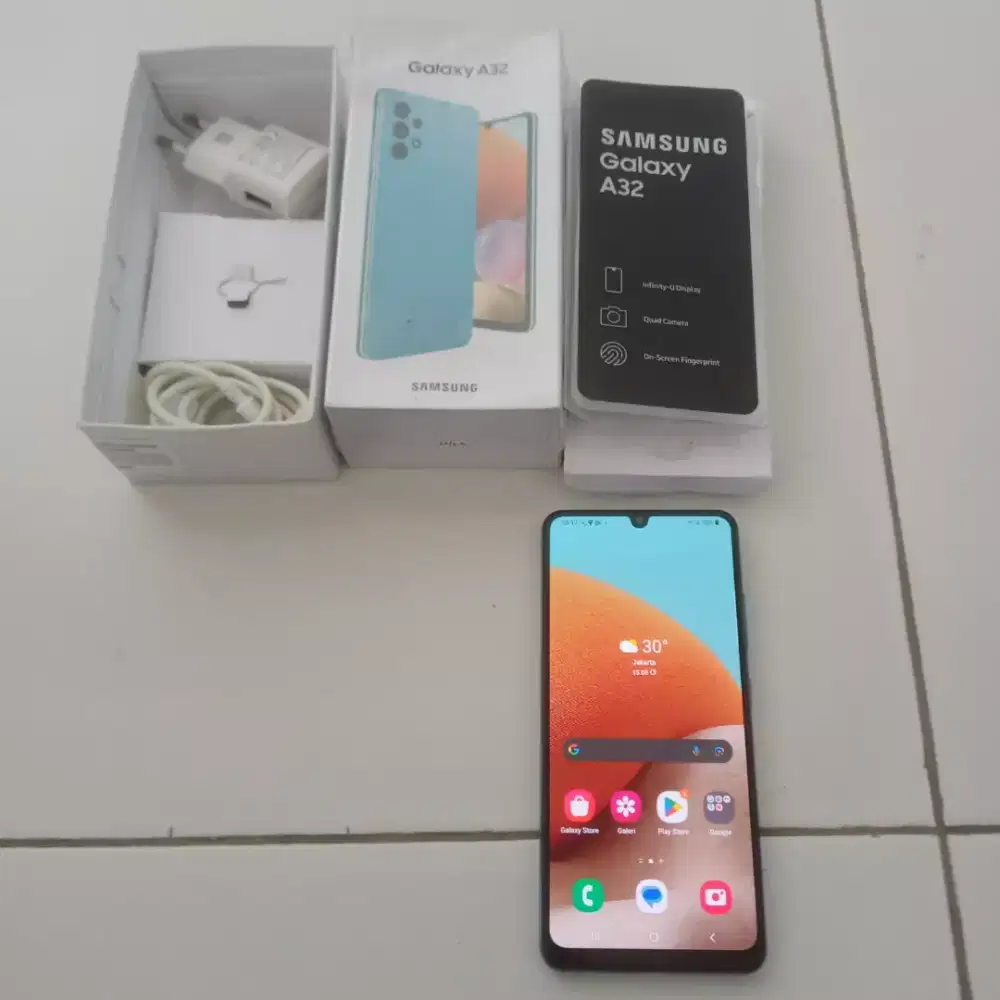 Samsung A32 Ram 8/128GB fulset
