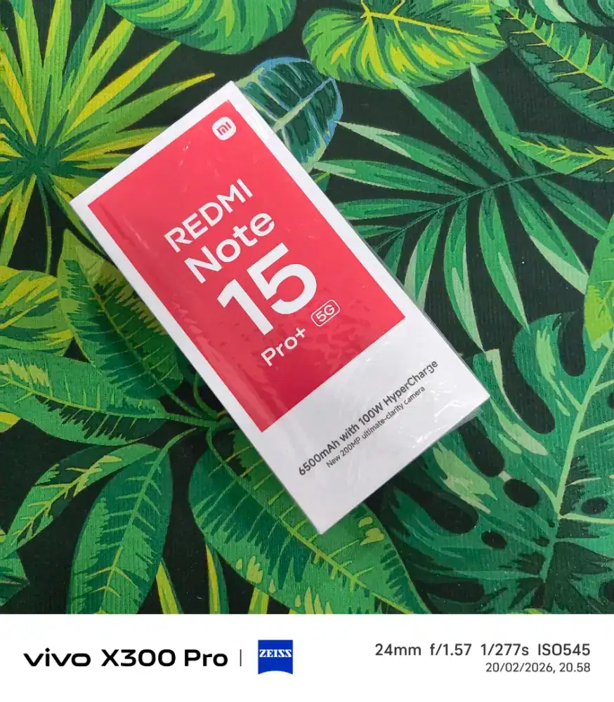 Redmi Note 15 Pro Plus 5G Ram 8/256 GB Baru