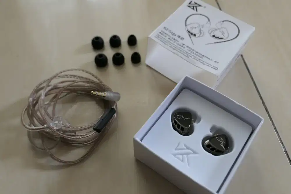 IEM KZ Saga High Performance Magnetic Dynamic In Ear Monitor Earphone