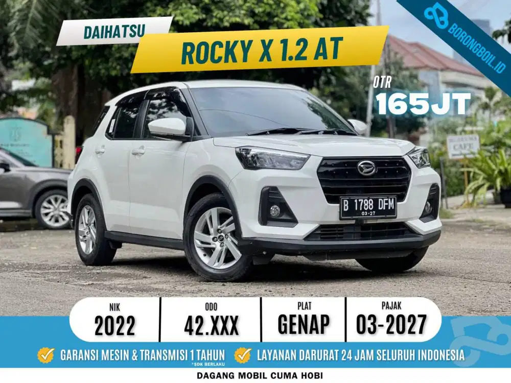 Like New! Daihatsu Rocky X AT 2022 Putih