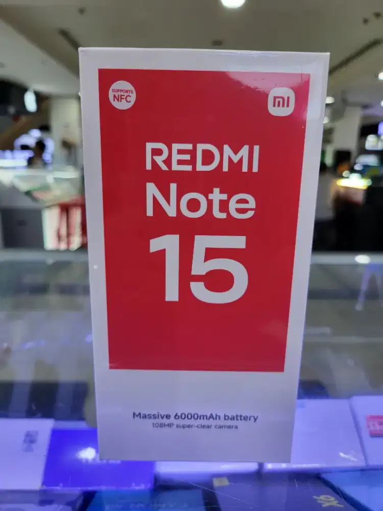 Redmi note 15 8/256 garansi resmi