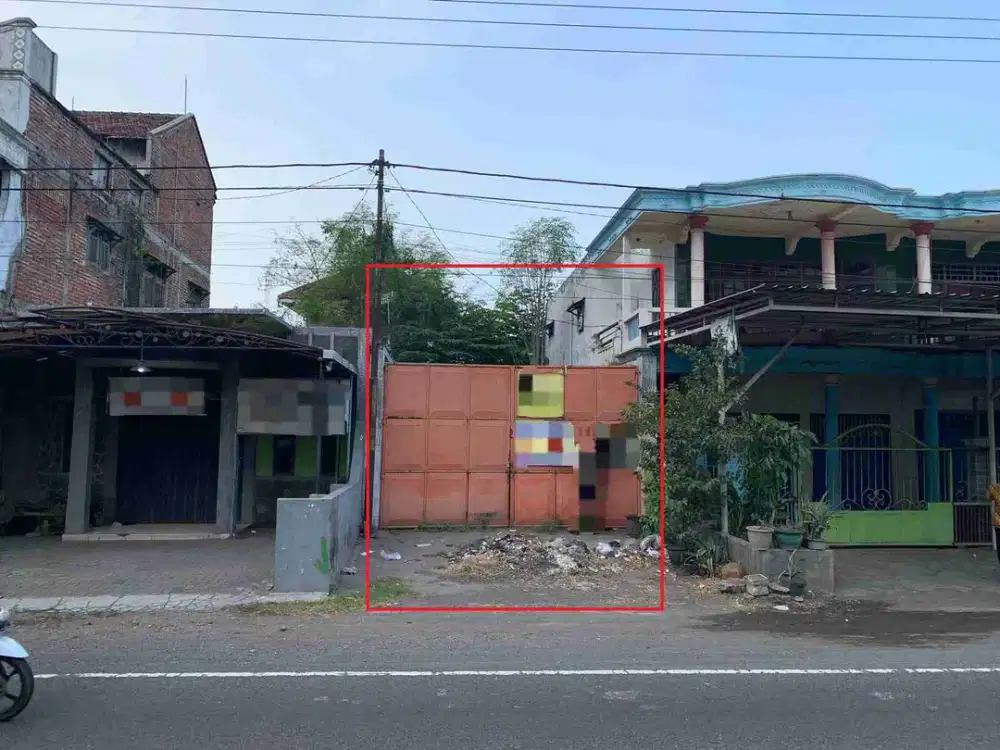 0305.51 jual gudang lelang Pasuruan di kraton di pantura