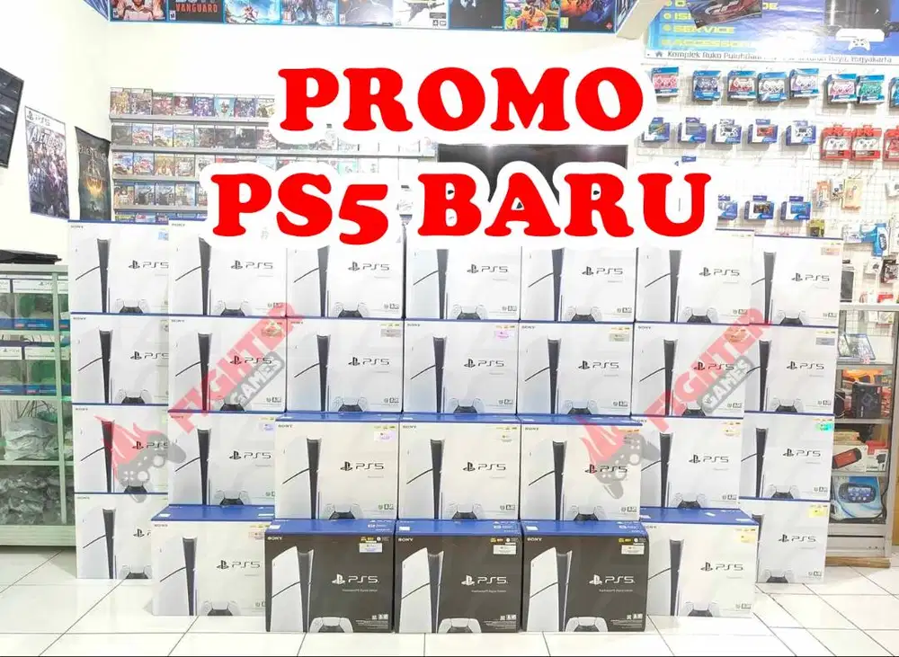 [PROMO PS5] PS5 Slim Disk Playstation PS 5 Indonesia Disc SONY Digital