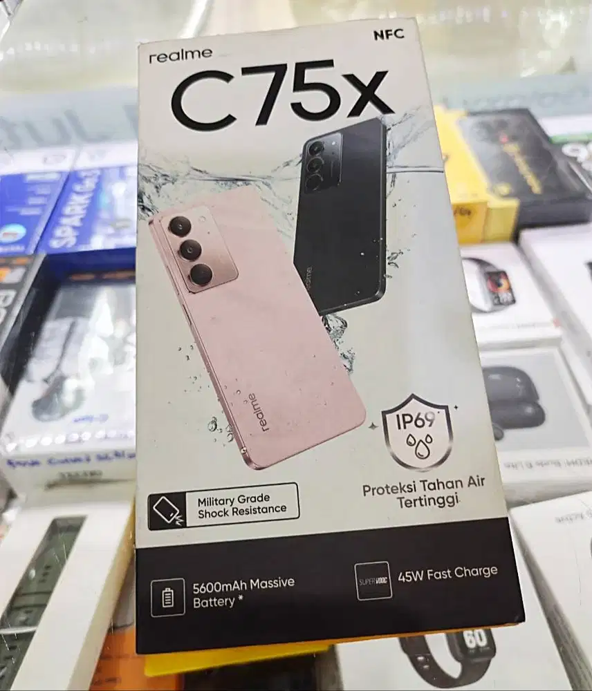 2nd Used Realme C75X NFC Ram 8Gb 128Gb Mulus Fullset Dus Buku