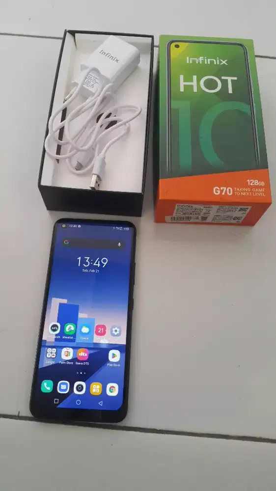 INFINIX HOT 10 4/128GB fulset