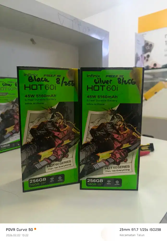 New Infinix Hot 60i 8/256GB (Resmi)