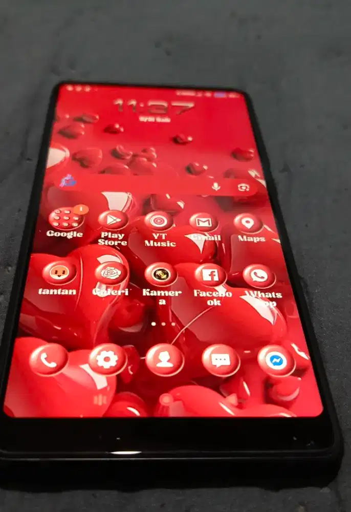 mi mix 2 ram 6 /128 mulus mewah kamera jernih batre 100% healthy