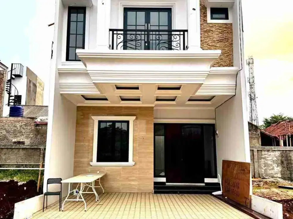 Rumah Klasik Dalam Cluster di Ciherang Sukatani Cimanggis Depok