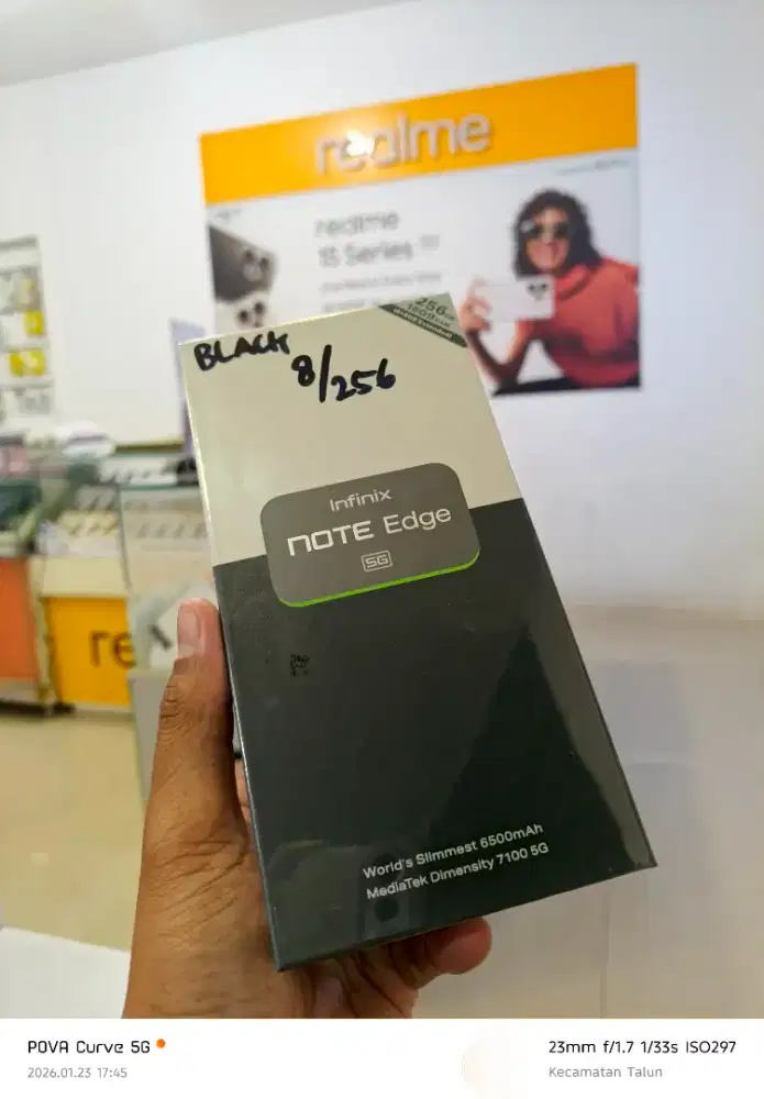 New Infinix Note Edge 5G+ 8/256GB (Resmi)