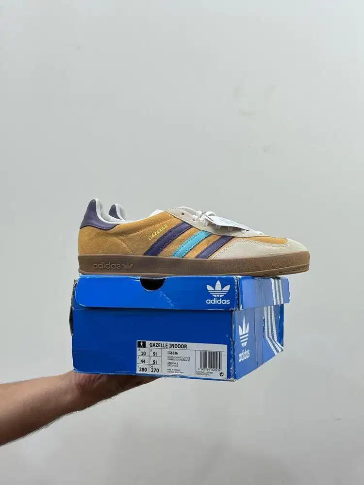 Limited Adidas gazelle indor brand new size 10
