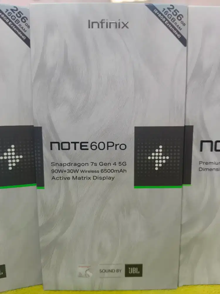 Jual Handphone Baru INFINIX Note 60 dan Note60pro.ram16/256gb.asli.